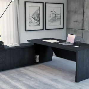 Mesa Diretor com Credenza Esq.